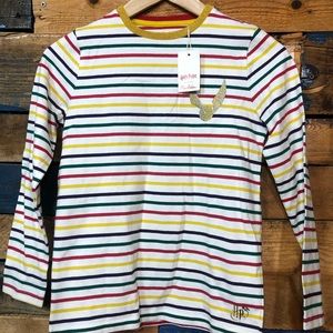 NWT Mini Boden Harry Potter Golden Snitch Breton sz 9/10